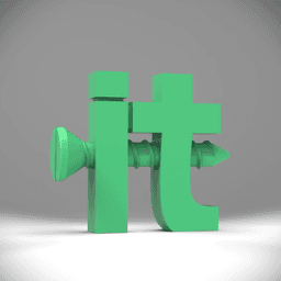 "Screw it" -Desk Décor 3d model