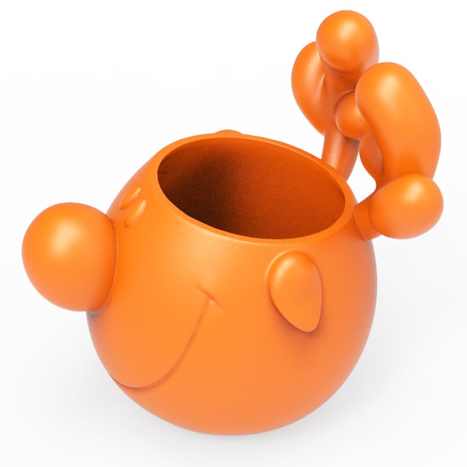 DEER PLANTER POT 3d model