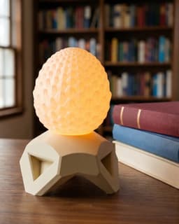 Dragon Egg Lamp 3d model