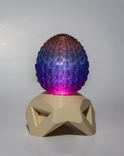 Dragon Egg Lamp 3d model