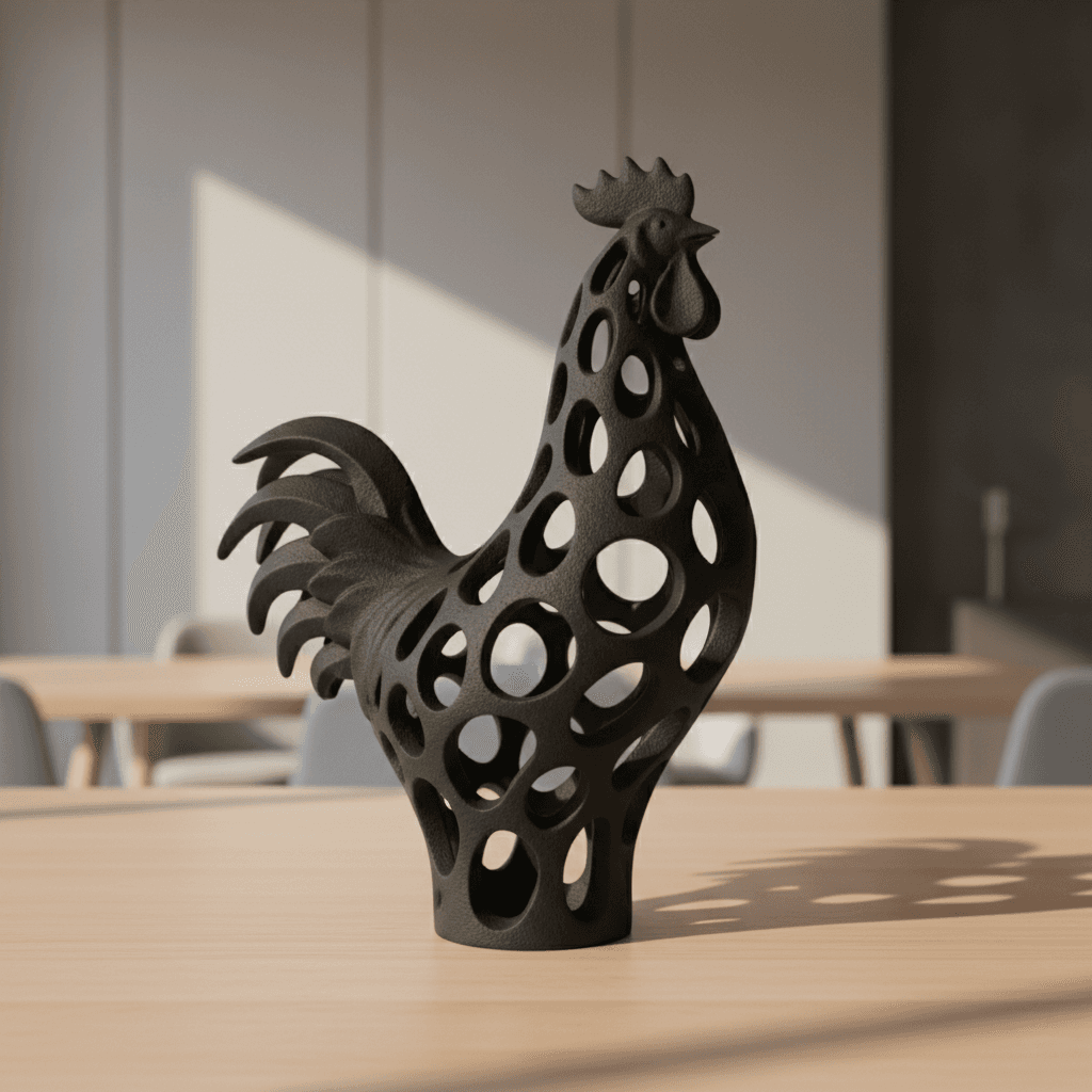 Modern Desk Decor STL 3d model
