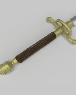 Arya Stark's Sword Needle - Game of Thrones 3d model
