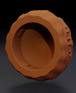 Pumpkin Beer Bottle Cap 3d model