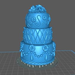 Celebration Cake 3d model