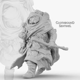 Clothbound Sentinel 3d model