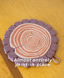 Spill Proof Spruce - Coaster that Transforms into Coffee Carrier 3d model