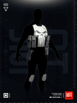 Punisher Armor 3D Printer STL 3d model