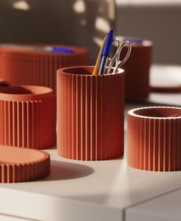 ZIG Collection - Desk Organizer Set 3d model