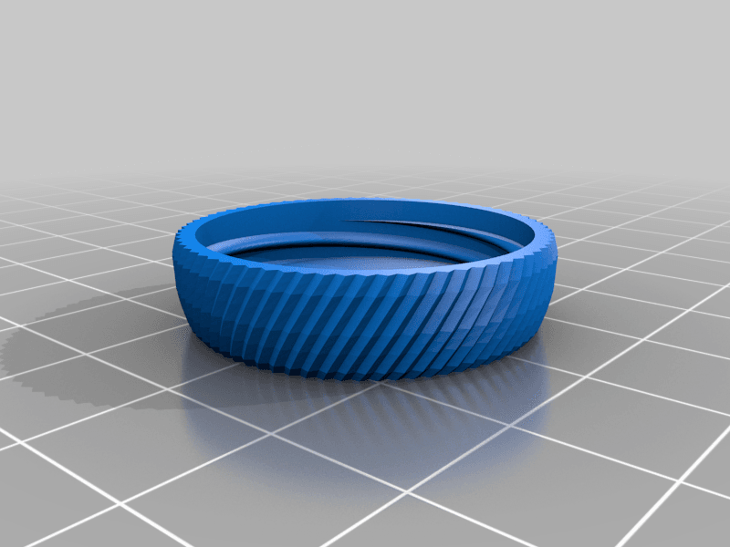 Lid Knurled 3d model