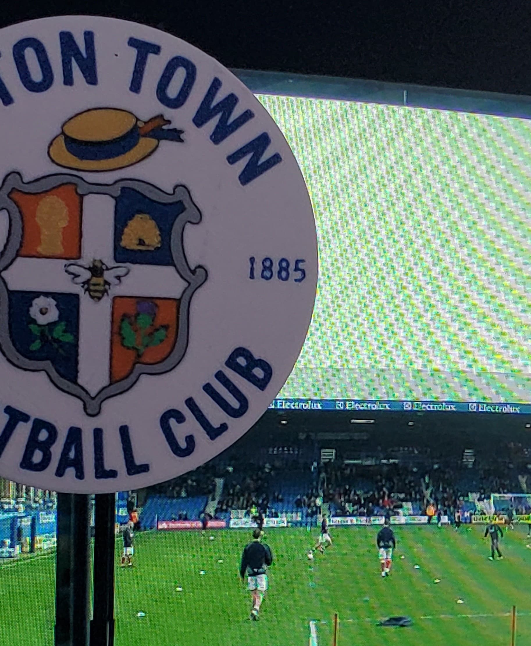 AMS / MMU Luton Town FC coaster or plaque 3d model
