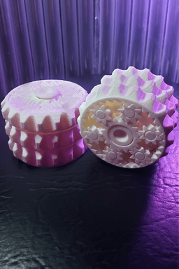 OrbitStack - Tactile Planetary Gear Spinning Layered Fidget Stim Toy 3d model