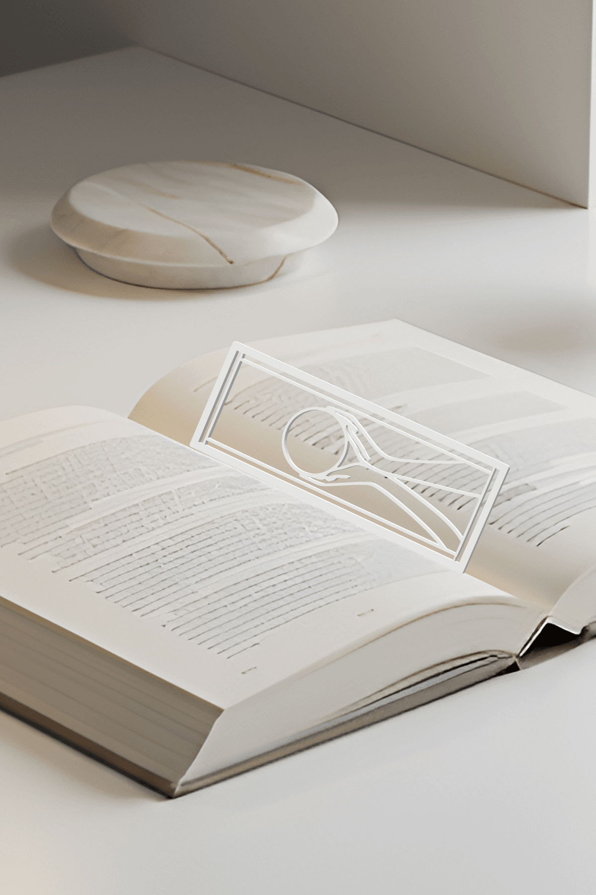 Universe Bookmark, Gift Idea 3d model