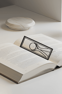 Universe Bookmark, Gift Idea 3d model