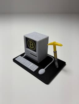 Bitcoin Miner Fidget Toy 3d model