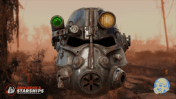 T-45 Power Armour Helmet - Fallout 3d model