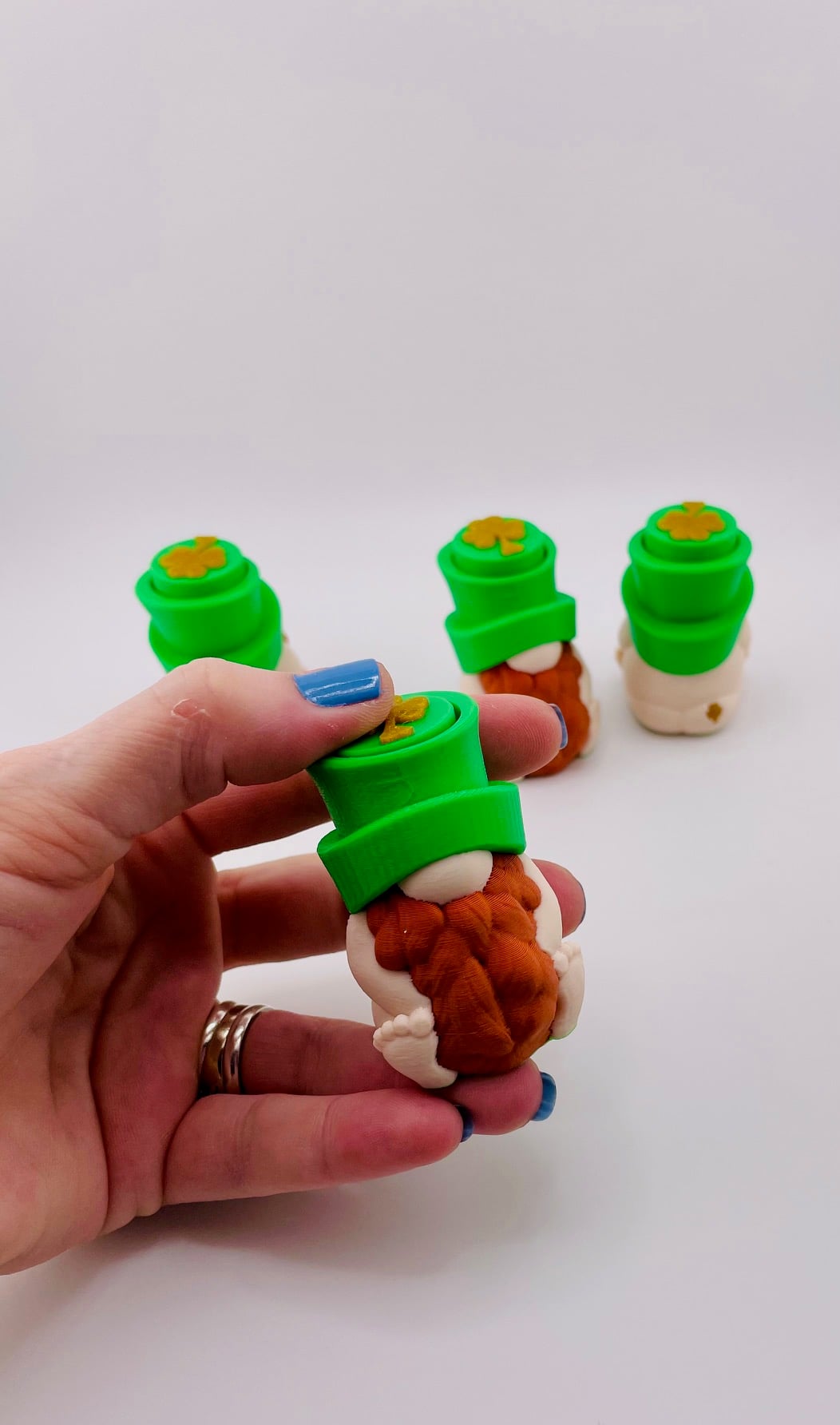 Cheeky Leprechaun Gnome Clicker 3d model
