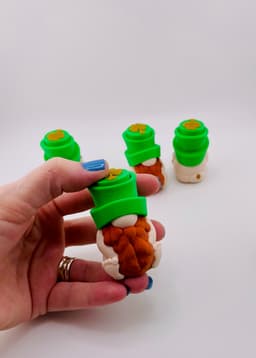 Cheeky Leprechaun Gnome Clicker 3d model