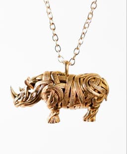 the Rhino Pendant 3d model