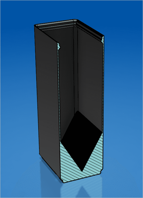 Gridfinity 1x2 toothpaste 3d model