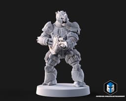 1:48 Scale Brute Miniatures - 3D Print Files 3d model