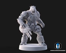 1:48 Scale Brute Miniatures - 3D Print Files 3d model