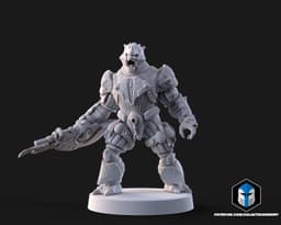 1:48 Scale Brute Miniatures - 3D Print Files 3d model