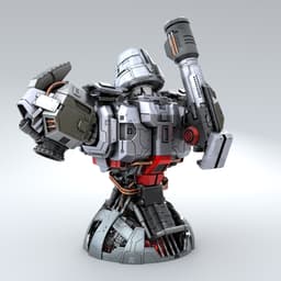 Megatron Bust 3d model