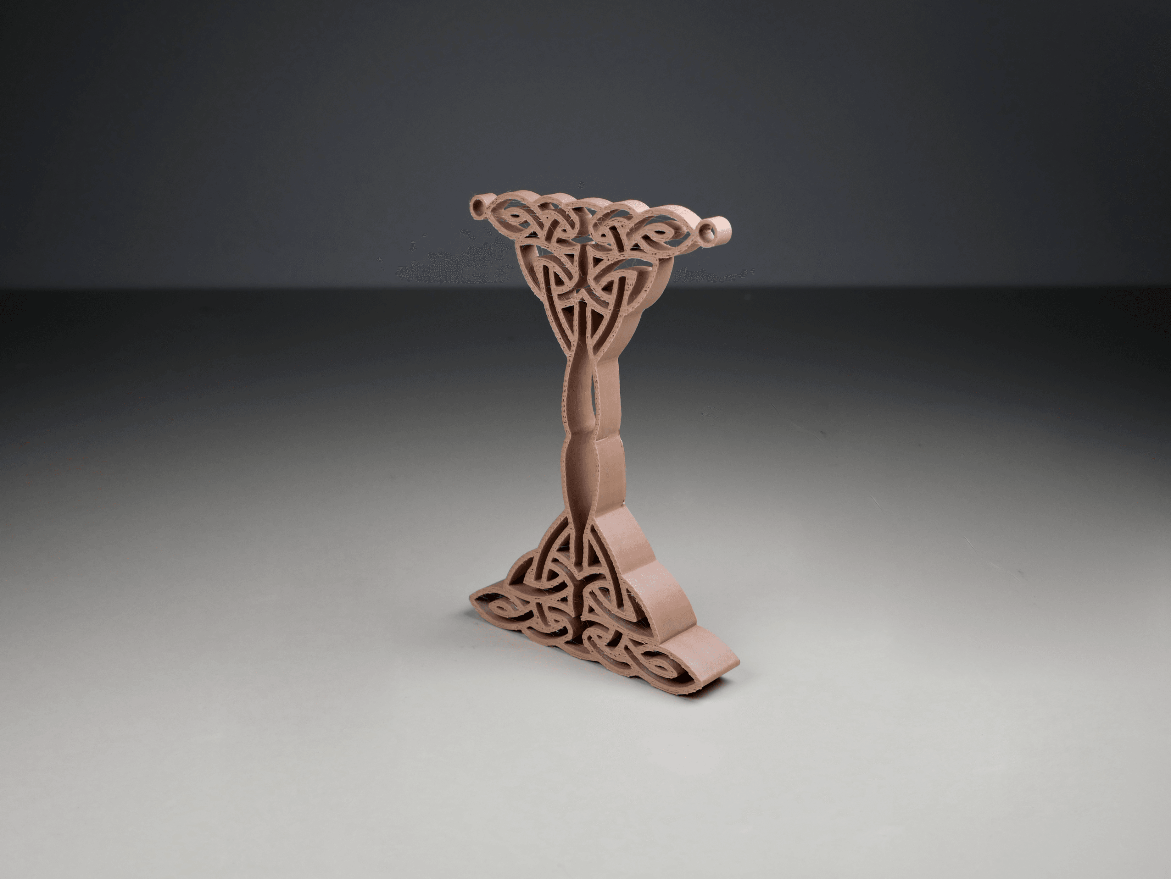 Celtic Earring Stand 3d model