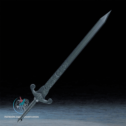 Silver Sword 3D Printer File STL 3d model