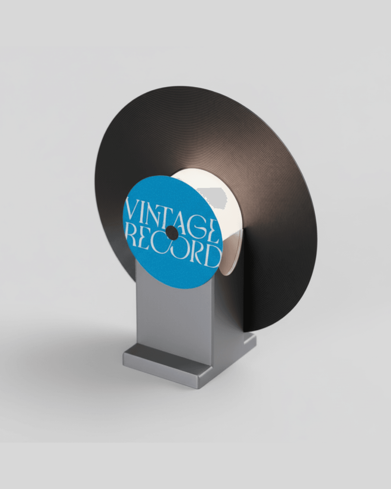 Vintage Music Records Lamp 3d model