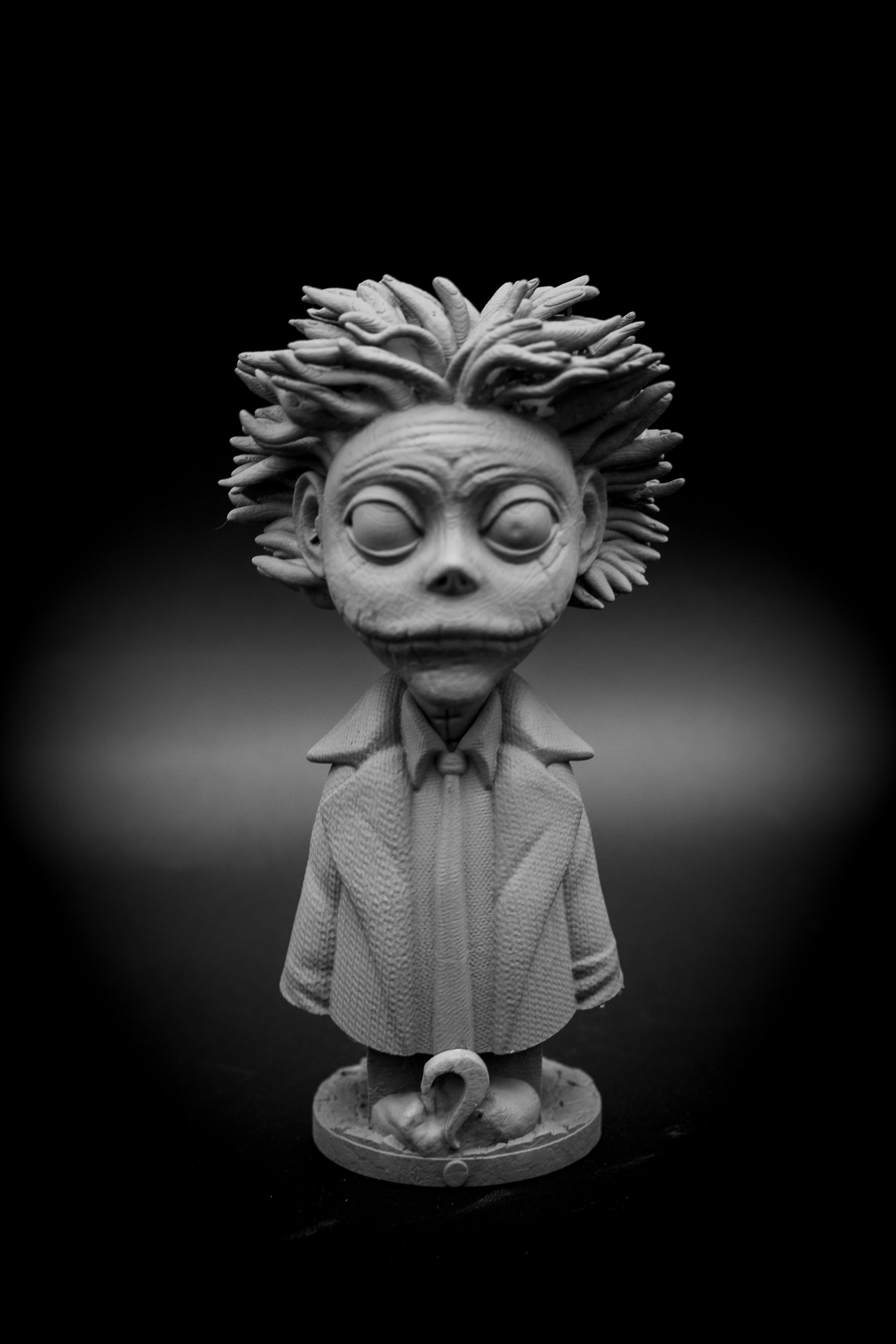 Riddler Bust Claymation (Pre Supported) 3d model