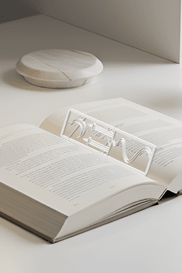 Lighthouse Bookmark, Gift Idea 3d model