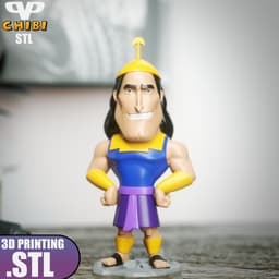 Kronk Chibi STL for 3D Printing ChibiSTL 3DXM 3d model