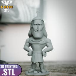 Kronk Chibi STL for 3D Printing ChibiSTL 3DXM 3d model