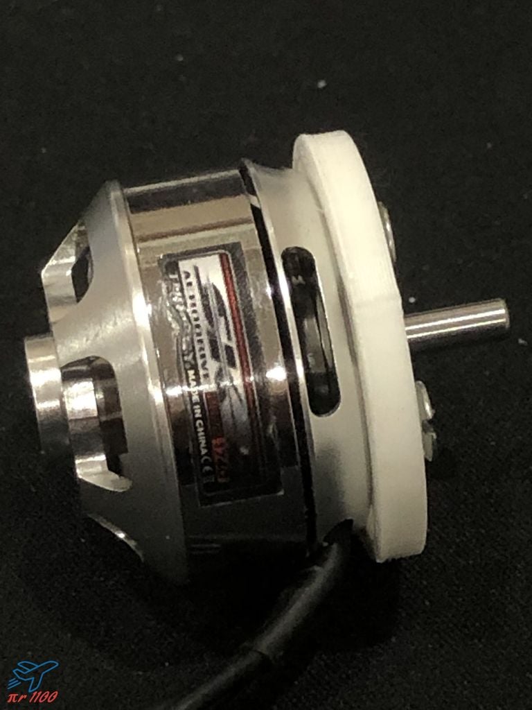 Planeprint Rise motor support 16-19mm 3d model