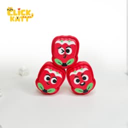 Flowers Lily - Clicker Fidget Toy Keychain 3d model