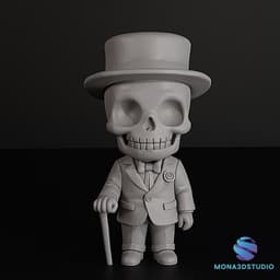Halloween SeT 3D print model - Pre-Supported 3d model