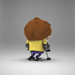 Jimmy -South Park 3d model