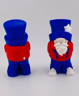 Patriotic Chill Gnomes 3d model
