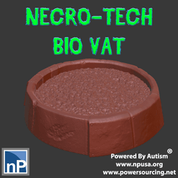 Necro-Tech Bio Vat 3d model