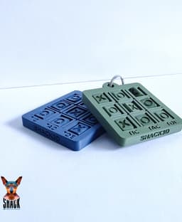 TIC TAC TOE (PRINT IN PLACE) 3d model