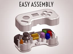 Mini Controller Toy / Fidget Gadget 3d model