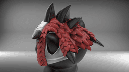 Dragon Helmet for cat 3d model