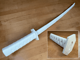 Giyu’s Print-in-Place Collapsing Sword 3d model