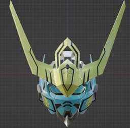 Barbatos Gundam Helmet ASW-G-08 3d model