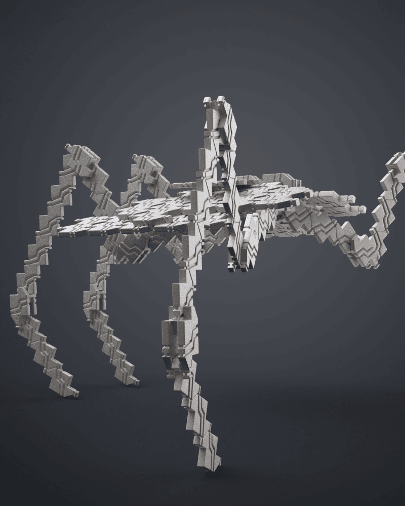 Replicator Robot - Star Gate 3d model