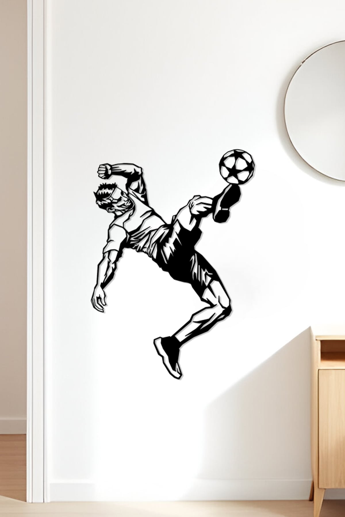 Football Player Wall Art, Wall Decor, Home Decor 3d model