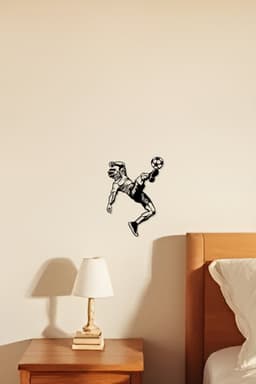 Football Player Wall Art, Wall Decor, Home Decor 3d model