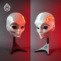 Alien Wall 3d model