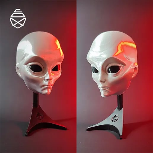 Alien Wall 3d model